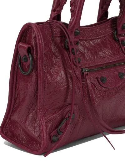 Balenciaga Le City Bag Handbags Fuchsia In Red