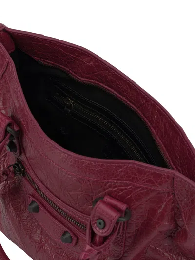 Balenciaga Le City Bag Handbags Fuchsia In Red