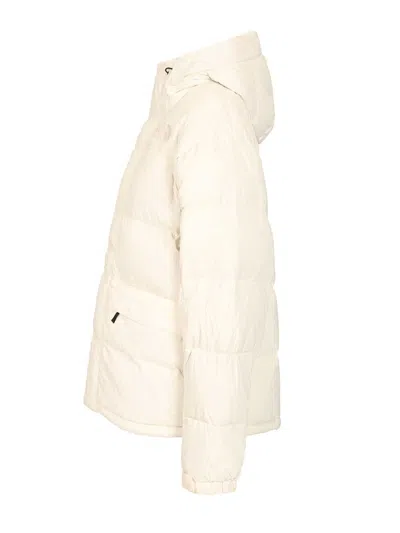 The North Face M Hmlyn Down Dtm Parka Coats White In Neutral