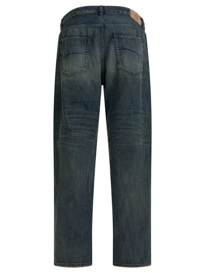 Balenciaga Relaxed Fit Jeans Blue In Blue