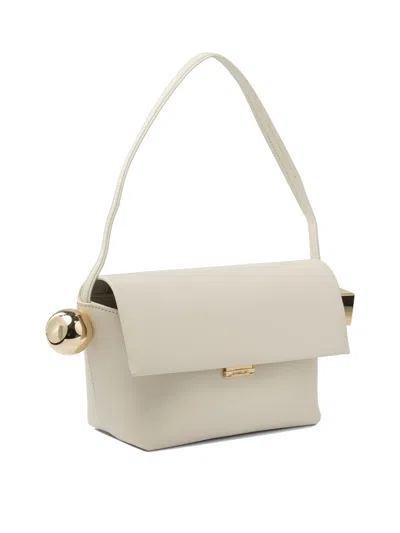 Jacquemus Flap Shoulder Bag In Gray