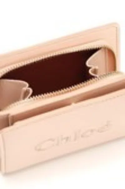 Chloé Sense Handbags Rose In Neutral