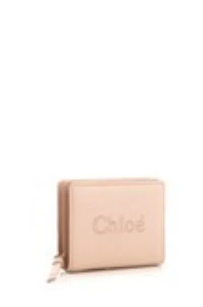 Chloé Sense Handbags Rose In Neutral