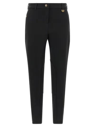 Burberry Tailored Trousers Featuring Button Detailing In Black