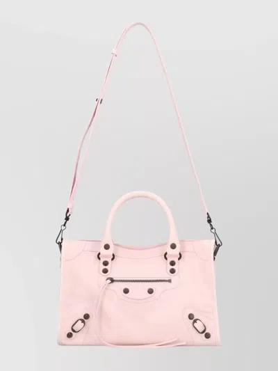 Balenciaga Little Leather Bag In The City