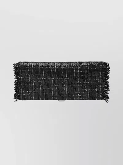 Roger Vivier Pilgrim Clutch Bag With Micro Sequins