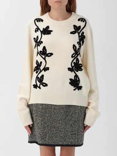 Jil Sander Embroidered Wool Jumper In Multi