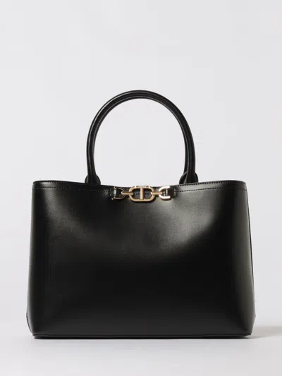 Twinset Tote Bag  Woman Color Black In Black