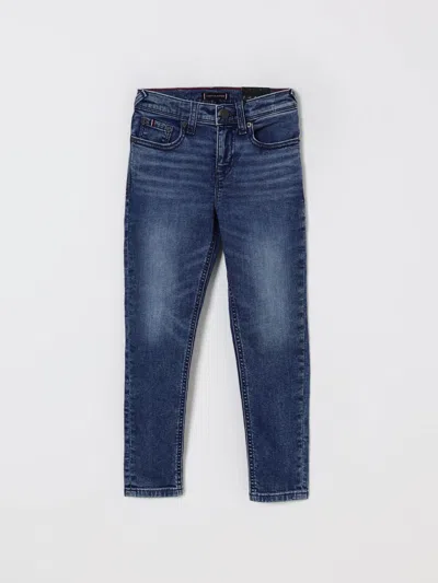Tommy Hilfiger Jeans  Kids Color Denim In Blue