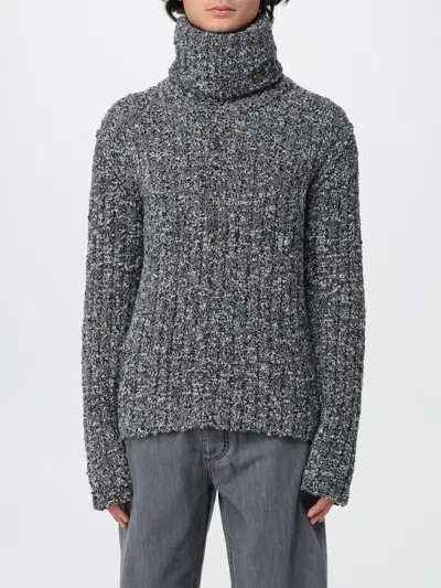 Dolce & Gabbana Turtleneck Pullover In Gray