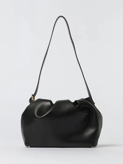 Themoirè Shoulder Bag  Woman Color Black In Black