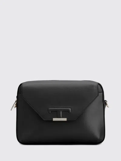 Tod's Small Bag With Strap And Flap In Black