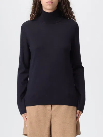 Max Mara Sweater  Woman Color Blue In Black