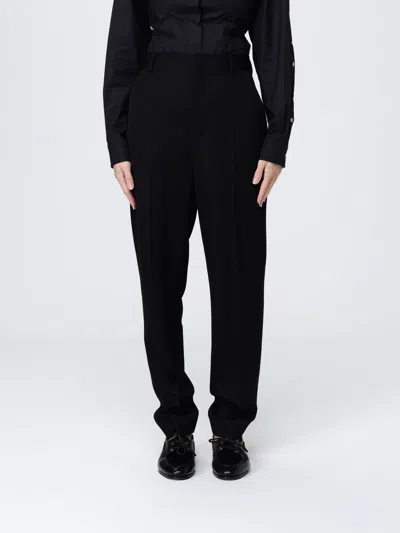 Moschino Pressed-crease Trousers In Black