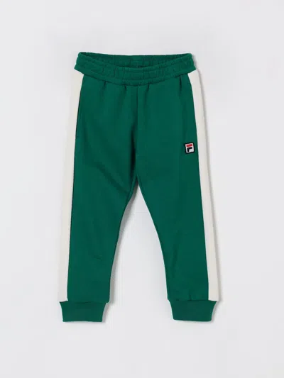 Fila Pants  Kids Color Green In Green