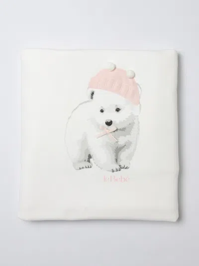 Le Bebé Blanket Le Bebe' Kids Color White In White