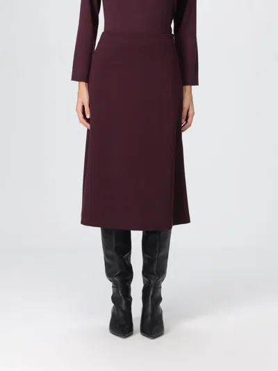 Liviana Conti Skirt  Woman Color Burgundy In Burgundy