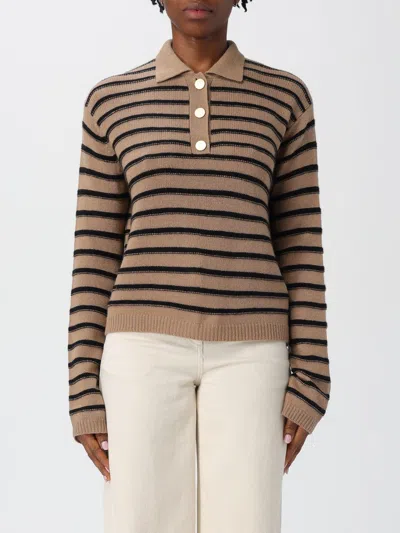 Allude Polo Shirt  Woman Color Beige In Nude
