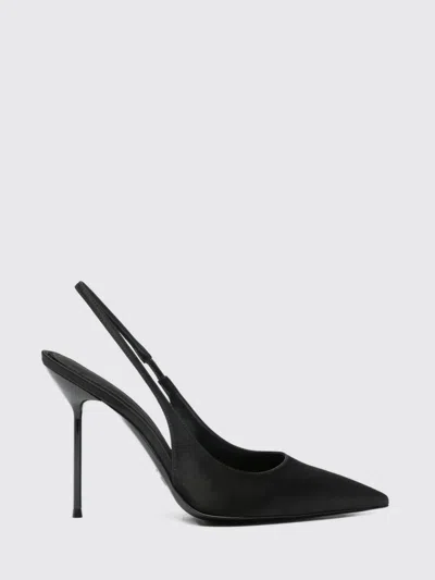 Paris Texas Slingback Pumps Pointed Toe Design In Black