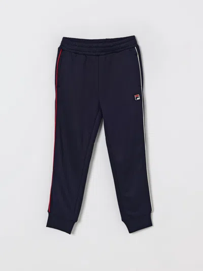 Fila Pants  Kids Color Blue In Blue