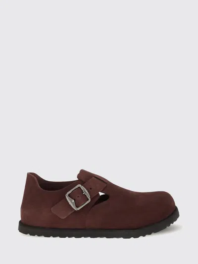 Birkenstock London Suede Sneakers In Burgundy