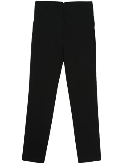 Ami Alexandre Mattiussi Ami Paris Women Wool Cigarette Trousers In Black