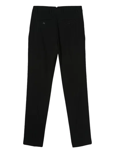 Ami Alexandre Mattiussi Ami Paris Women Wool Cigarette Trousers In Black
