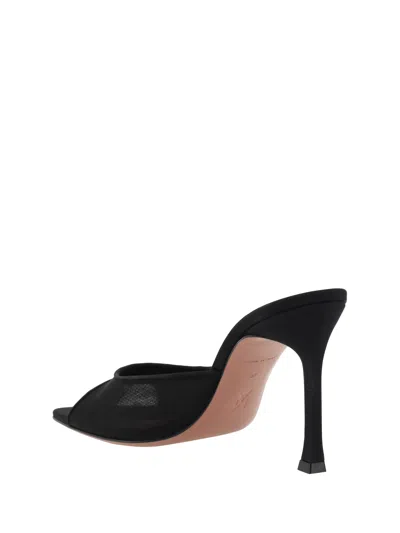 Amina Muaddi Women Alexa Slipper Sandals In Black