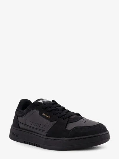 Axel Arigato Dice Lo Leather And Suede Low-top Sneakers In Black