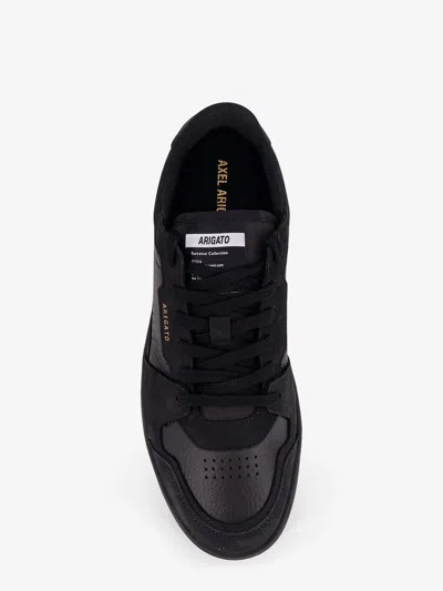 Axel Arigato Dice Lo Leather And Suede Low-top Sneakers In Black
