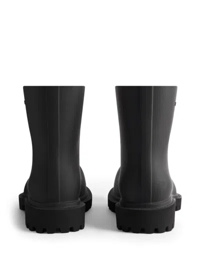 Balenciaga Black Eva Steroid Ankle Boots