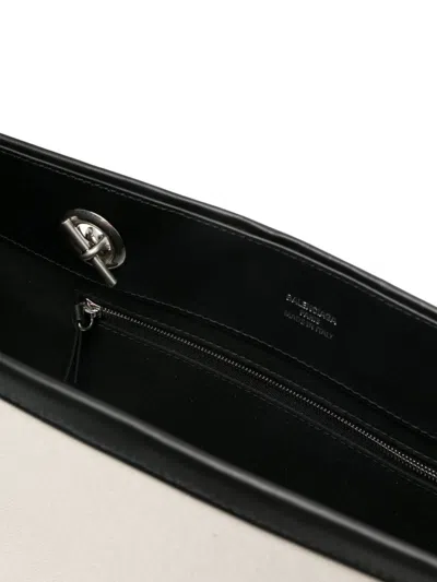 Balenciaga Small Duty Free Canvas Tote Bag In Neutral