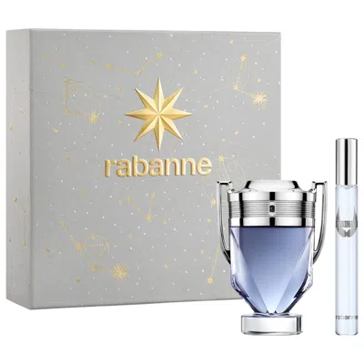 Rabanne Invictus Eau De Toilette Cologne Gift Set In Silver