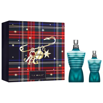 Jean Paul Gaultier Le Male Eau De Toilette 2-piece Gift Set In Green
