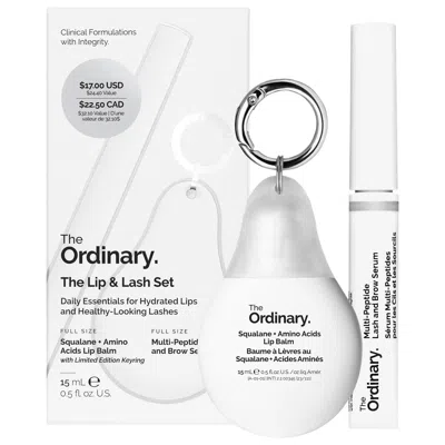 The Ordinary The Lip & Lash Set