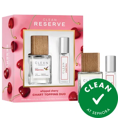 Clean Reserve Mini Whipped Cherry Eau De Parfum Chart Topping Duo Gift Set