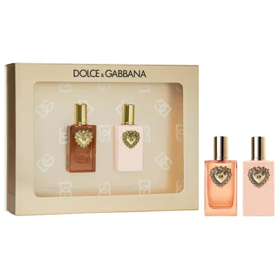 Dolce & Gabbana Mini Devotion Duo Perfume Gift Set In Neutral