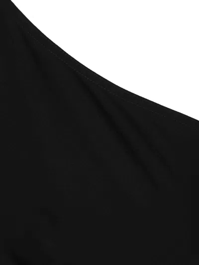 Bottega Veneta Draped One-shoulder Midi Dress In Multi