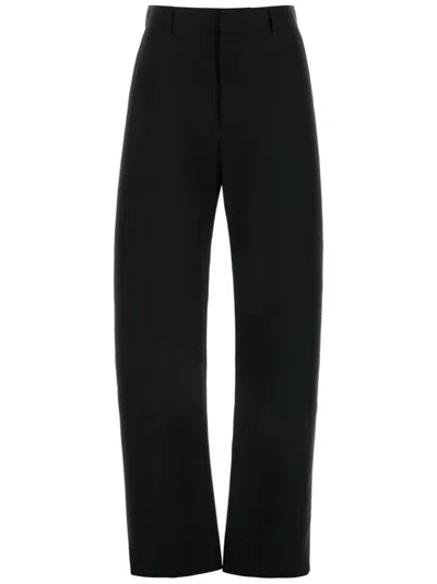 Bottega Veneta Twill Pant With Belt Loops And Single Back Pocket In Multi