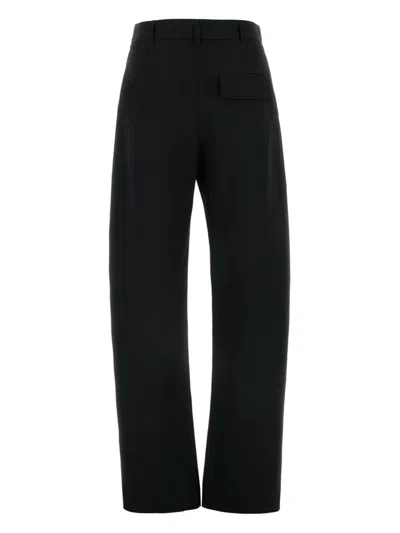 Bottega Veneta Twill Pant With Belt Loops And Single Back Pocket In Multi