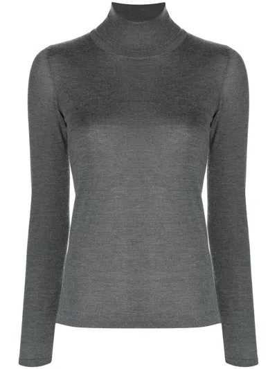 Brunello Cucinelli Luxe Cashmere Silk Turtleneck Sweater In Multi