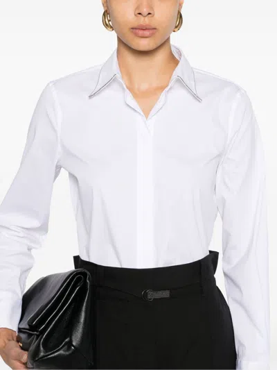 Brunello Cucinelli Cotton Shirt In White