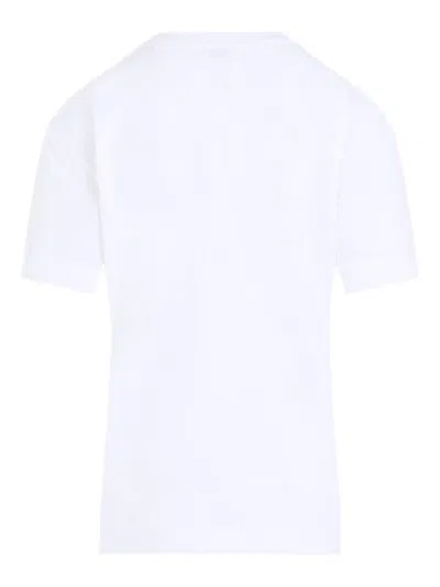 Brunello Cucinelli Chest Pocket Round Neck Short Sleeve T-shirt In White