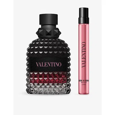 Valentino Beauty Womens Born In Roma Intense Eau De Parfum Gift Set In Transparent