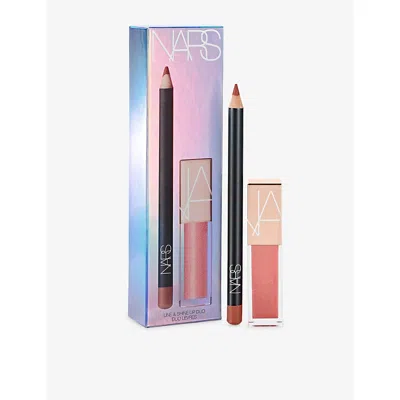 Nars Line & Shine Lip Duo Rosebud Lip Liner / Orgasm Lip Shine