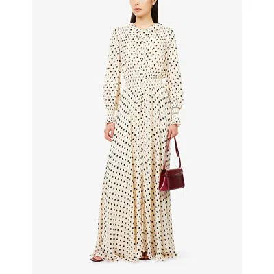 Reformation Brown Sugar Ruffle Dress Es In Multi