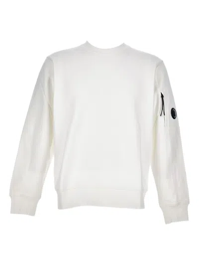 C.p. Company C.p.company Sweatshirts Crew Neck In White