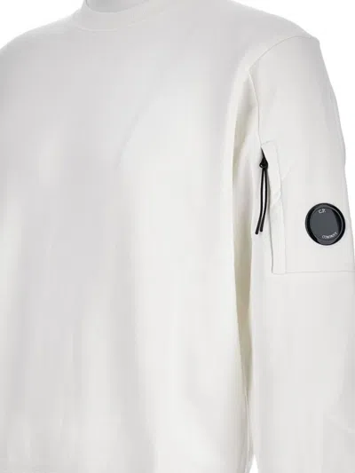 C.p. Company C.p.company Sweatshirts Crew Neck In White