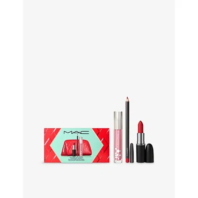 Mac Trending Tomorrow Lip Trio Red (worth £68) In Multi