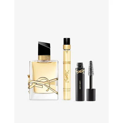 Saint Laurent Bre Eau De Parfum And Lash Clash Gift Set In Animal Print
